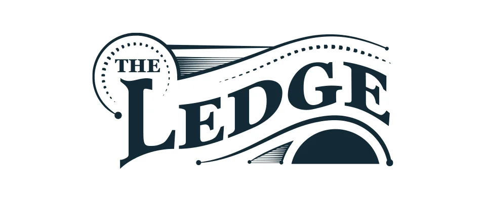 Simplified version of The Ledge logo mark